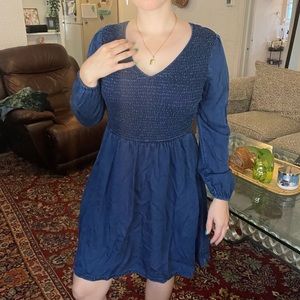 OLD NAVY blue Jean dress